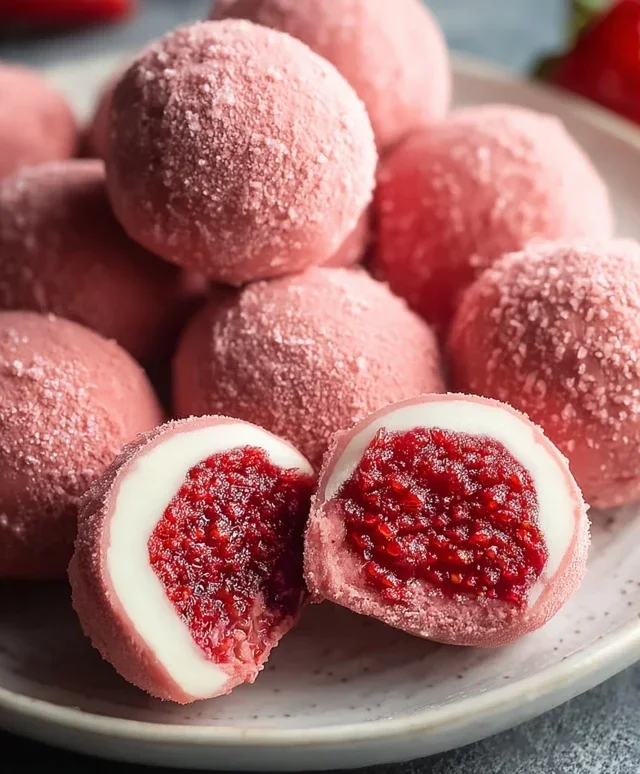 Strawberry Truffles