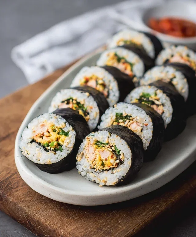 Easy 15-min. Spicy Tuna Kimbap