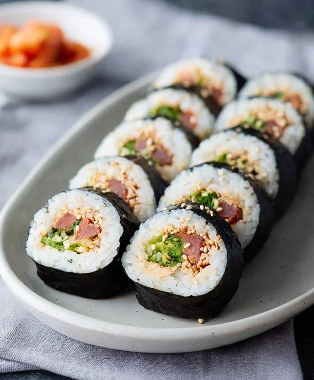 Easy 15-min. Spicy Tuna Kimbap