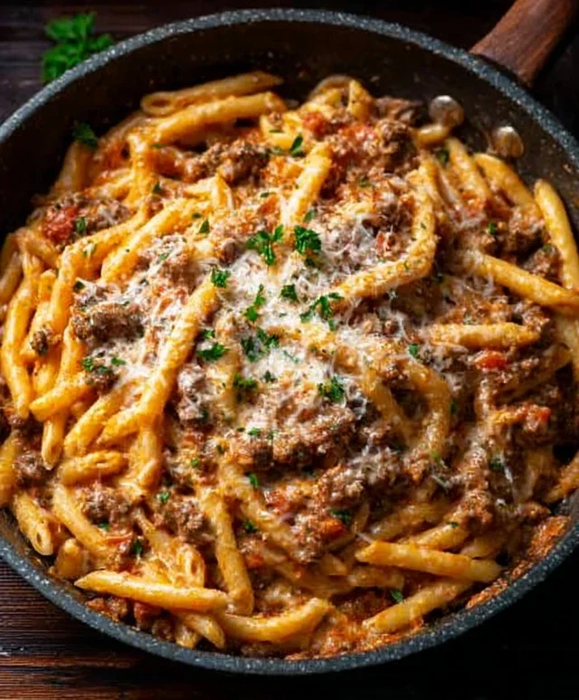 Creamy Beef Pasta