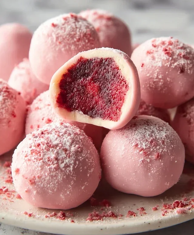 Strawberry Truffles