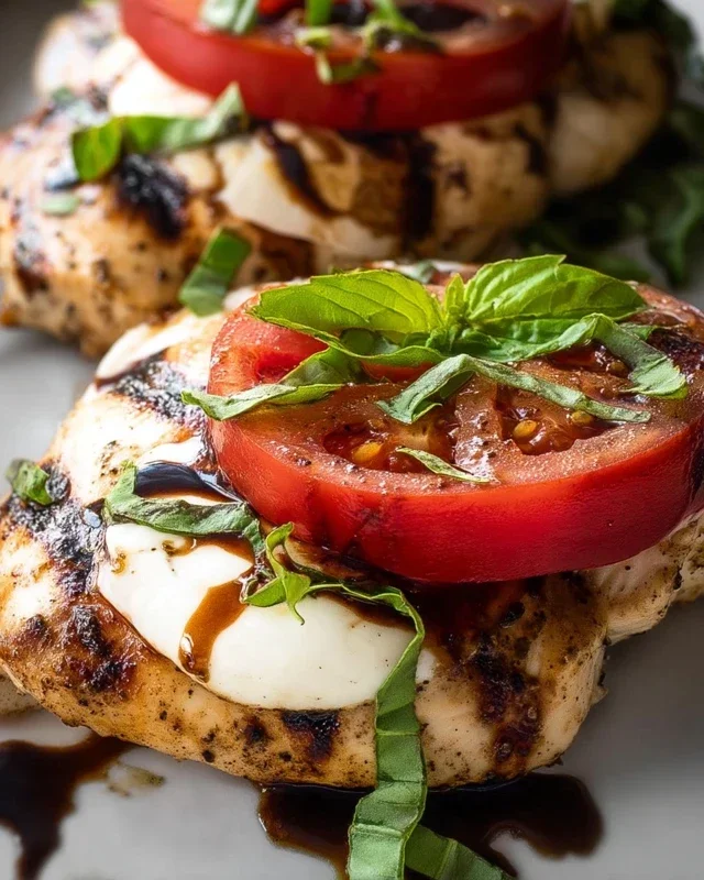 Grilled Chicken Caprese