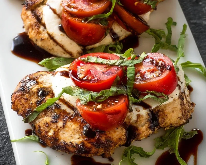 Grilled Chicken Caprese