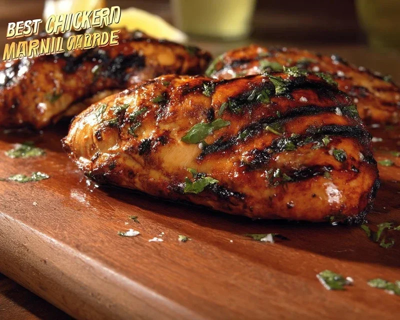 The BEST EVER Grilled Chicken Marinade