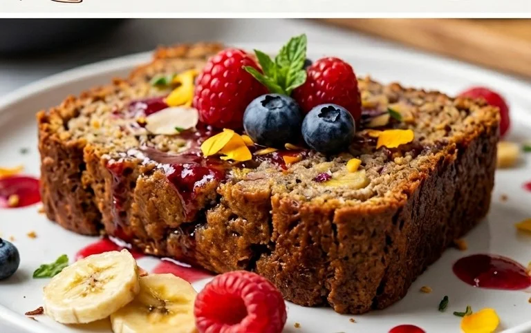 Healthy 5-Ingredient Flourless Banana Bread