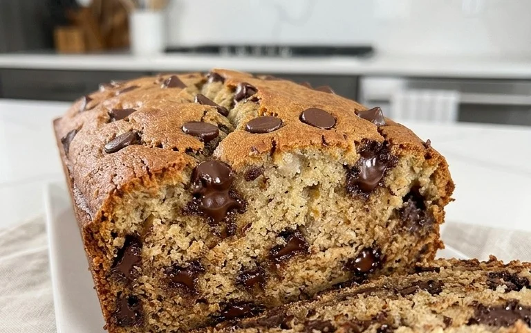 Easy Chocolate Chip Banana Bread