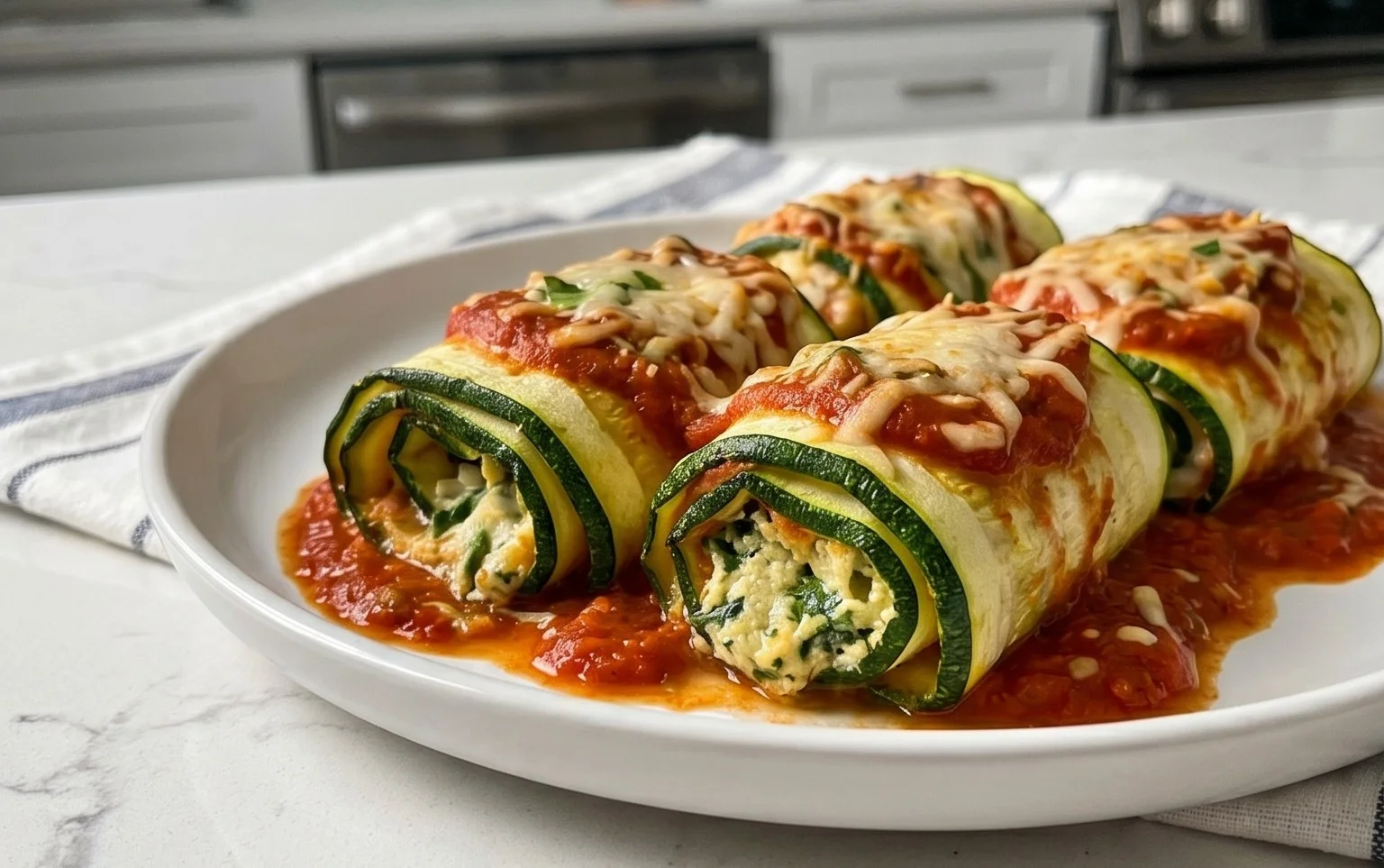 Vegan Zucchini Rollatini