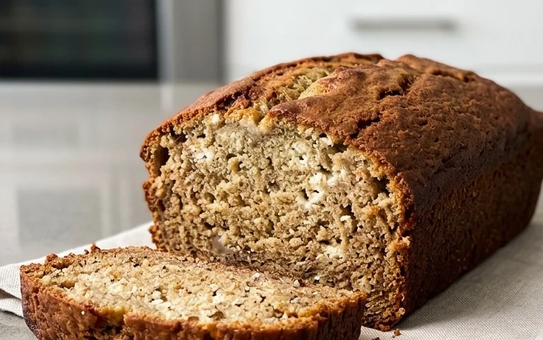 Cottage Cheese Banana Bread