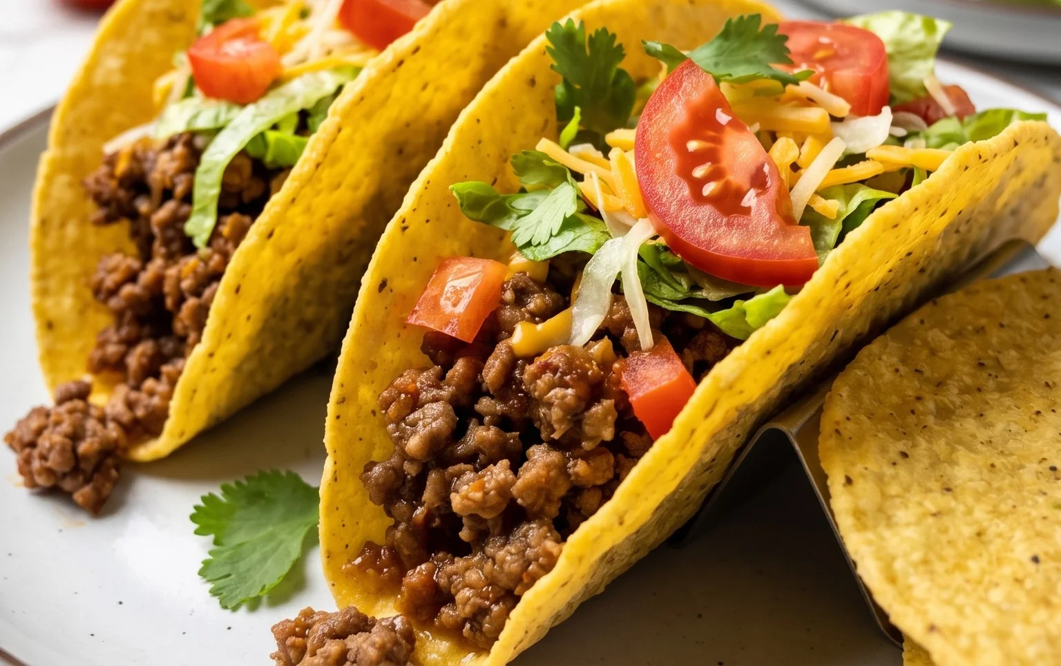 Crispy Ground Beef Tacos