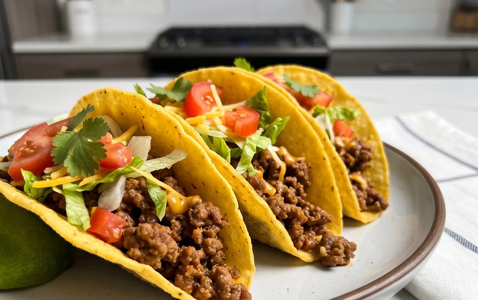 Crispy Ground Beef Tacos