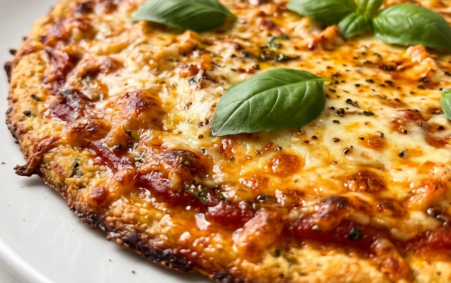Chicken Crust Pizza (Low Carb + High Protein