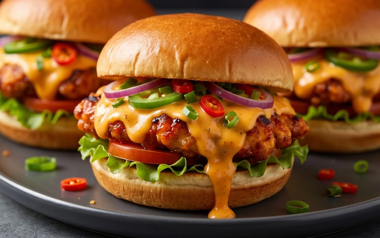 Cheesy Dynamite Chicken Buns