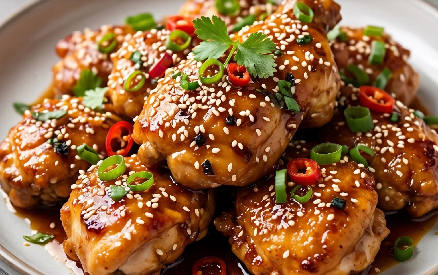 Healthy Sesame Chicken