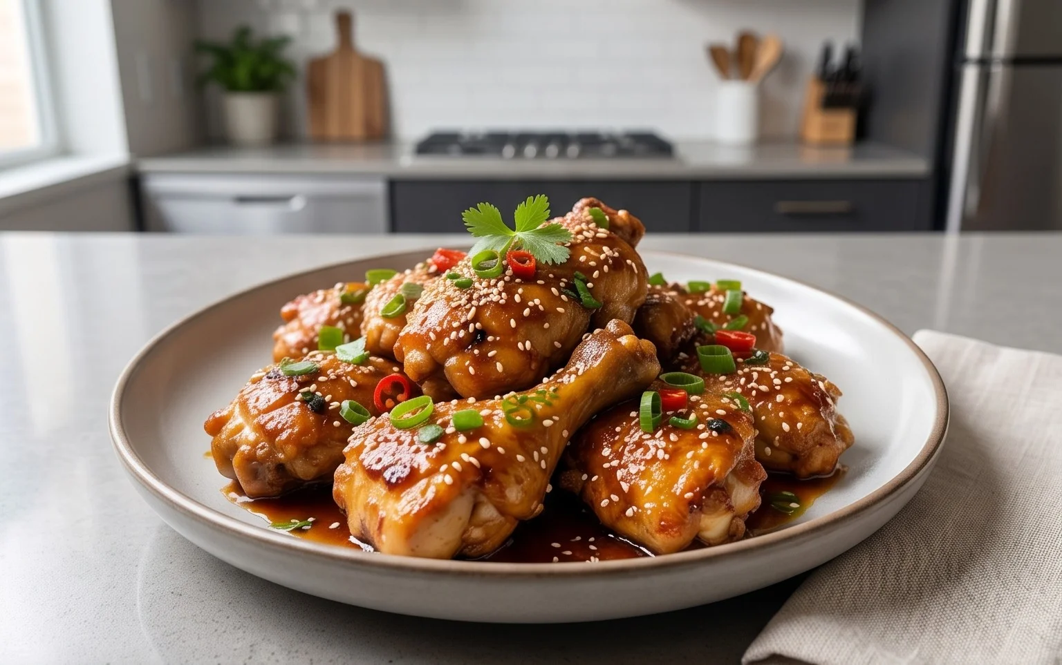 Healthy Sesame Chicken