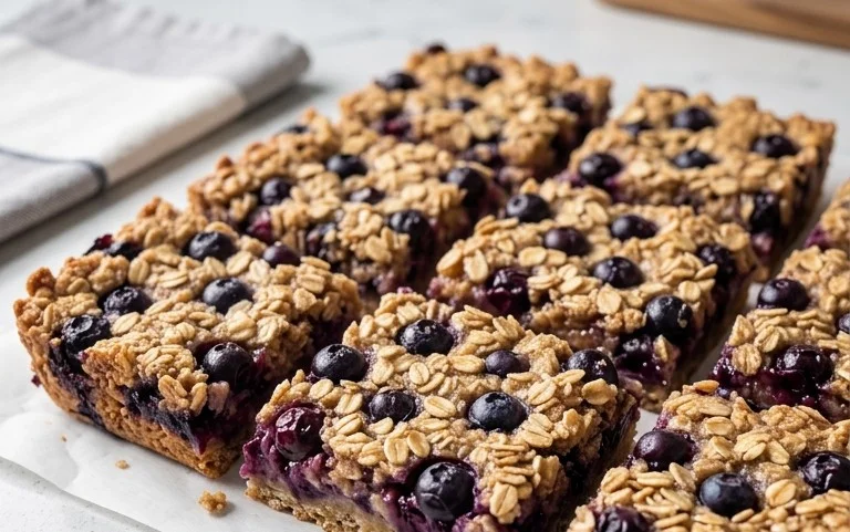 Blueberry Oatmeal Bars