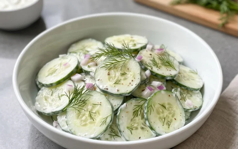 Polish Cucumber Salad