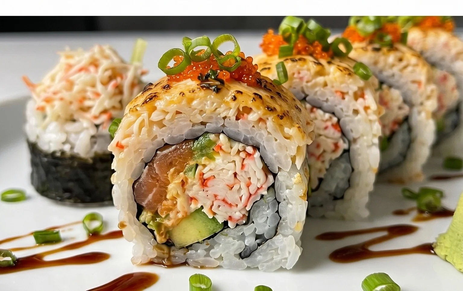 Kani Sushi (Spicy Crab Roll)