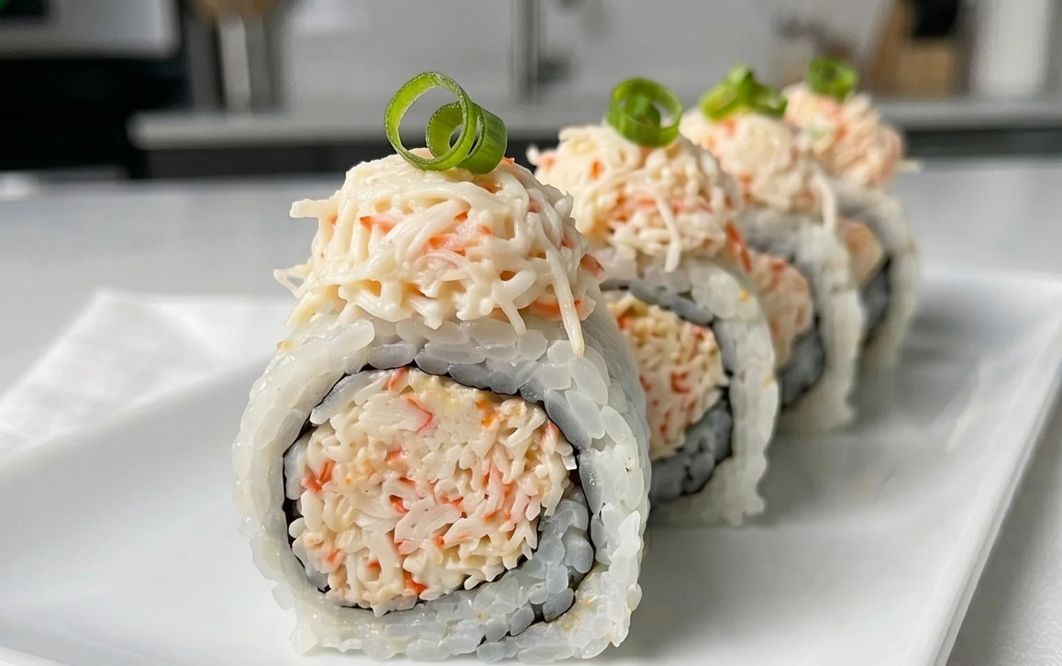 Kani Sushi (Spicy Crab Roll)