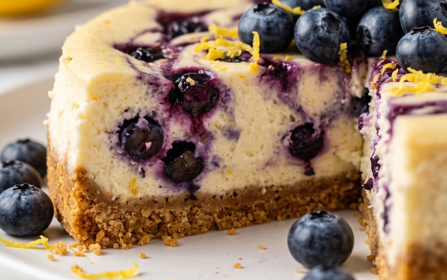 Lemon Blueberry Cheesecake