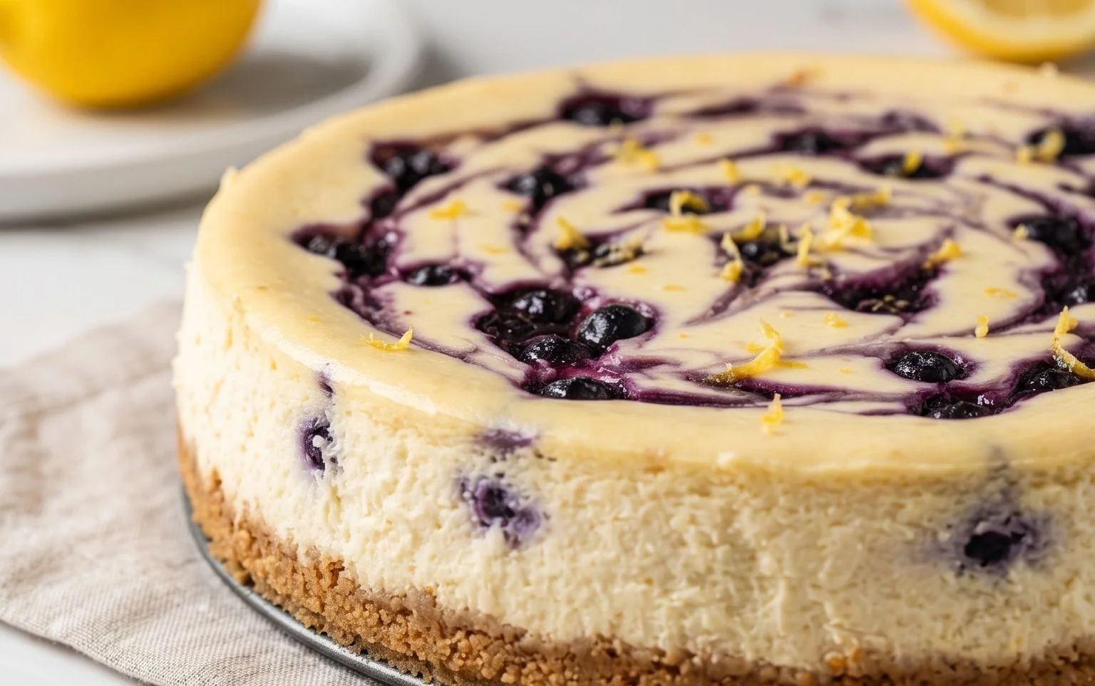 Lemon Blueberry Cheesecake