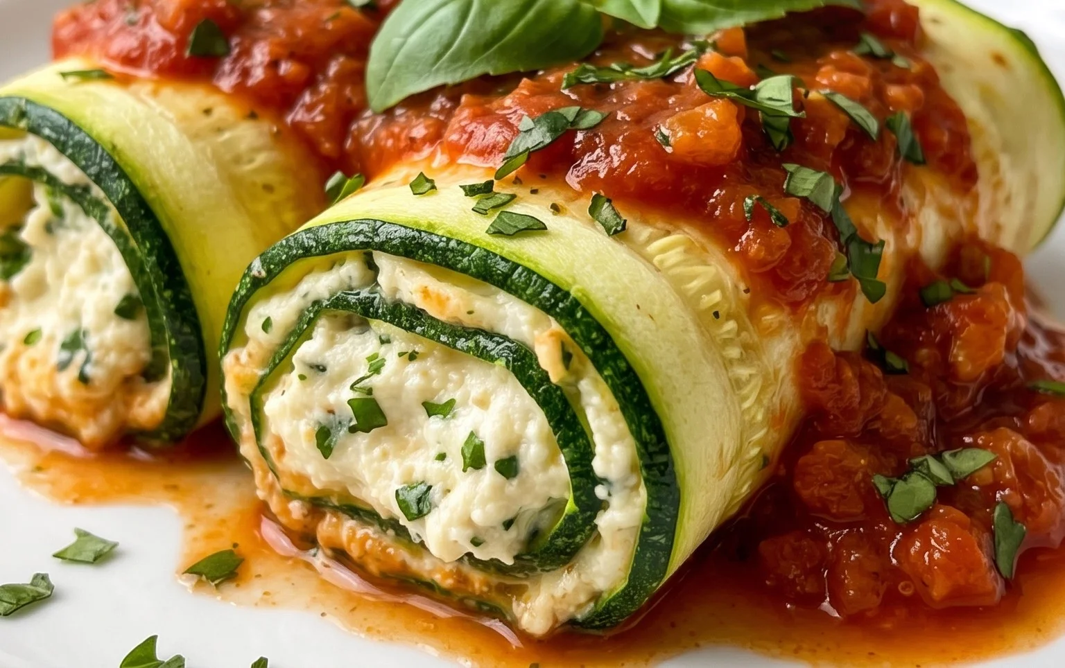 Vegan Zucchini Rollatini