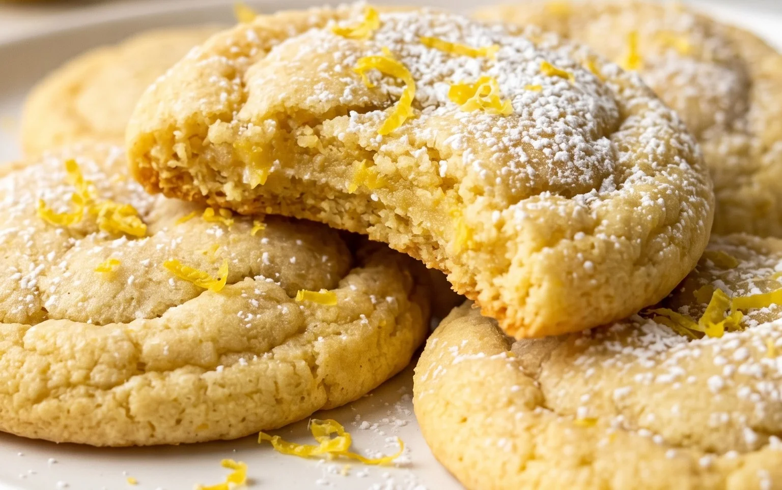 Soft & Chewy Lemon Cookies