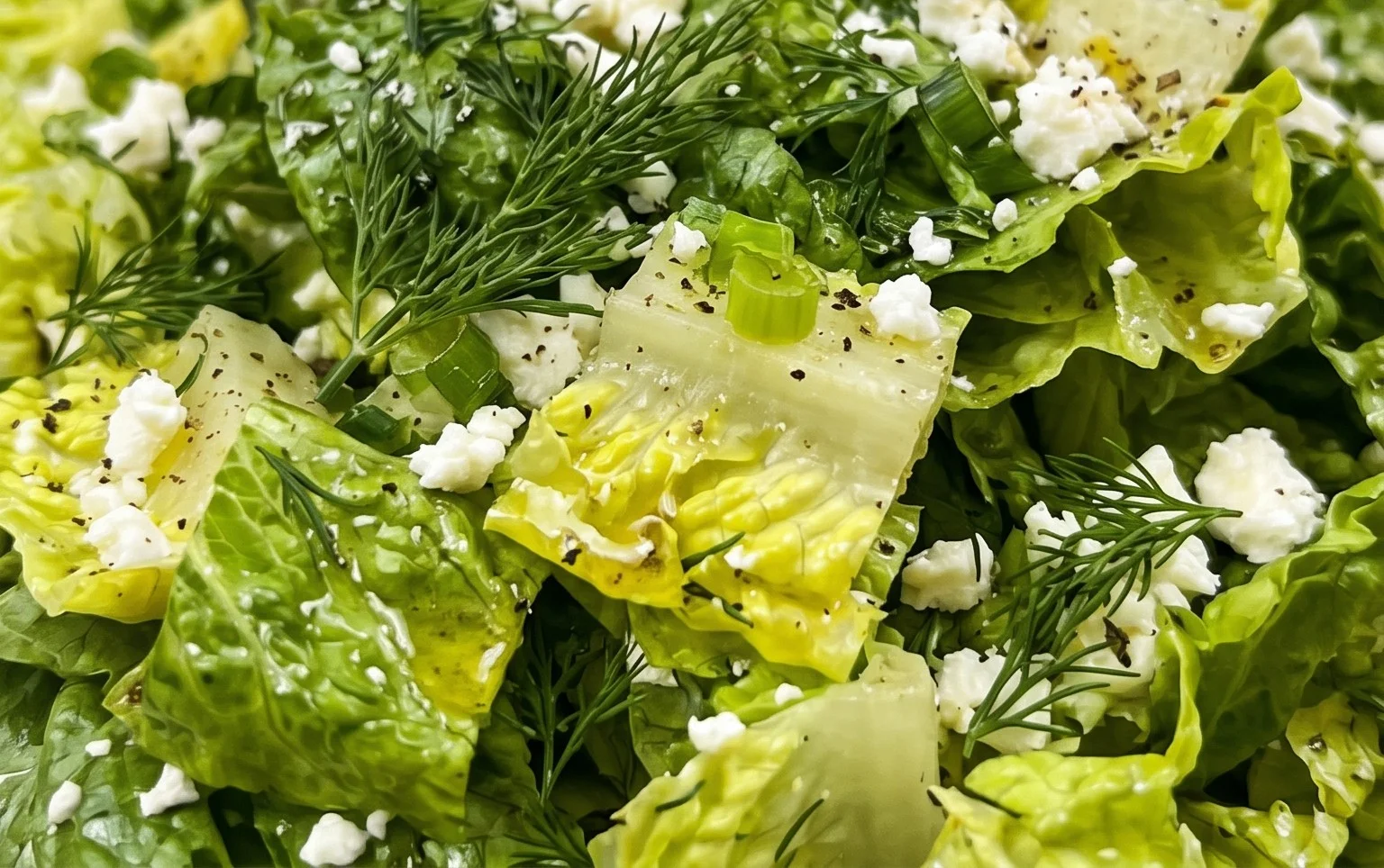 Maroulosalata (Greek Lettuce Salad)