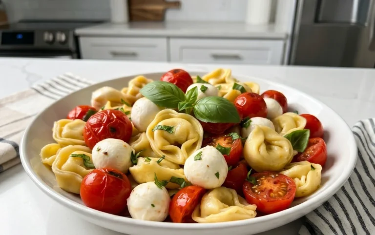 Tortellini Caprese Salad