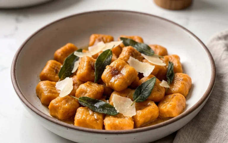 Sweet Potato Gnocchi