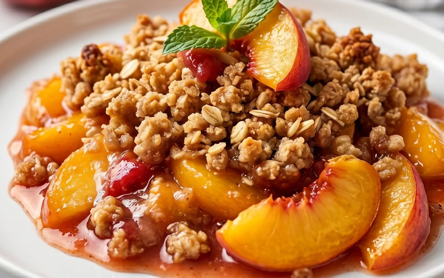 Peach Crisp