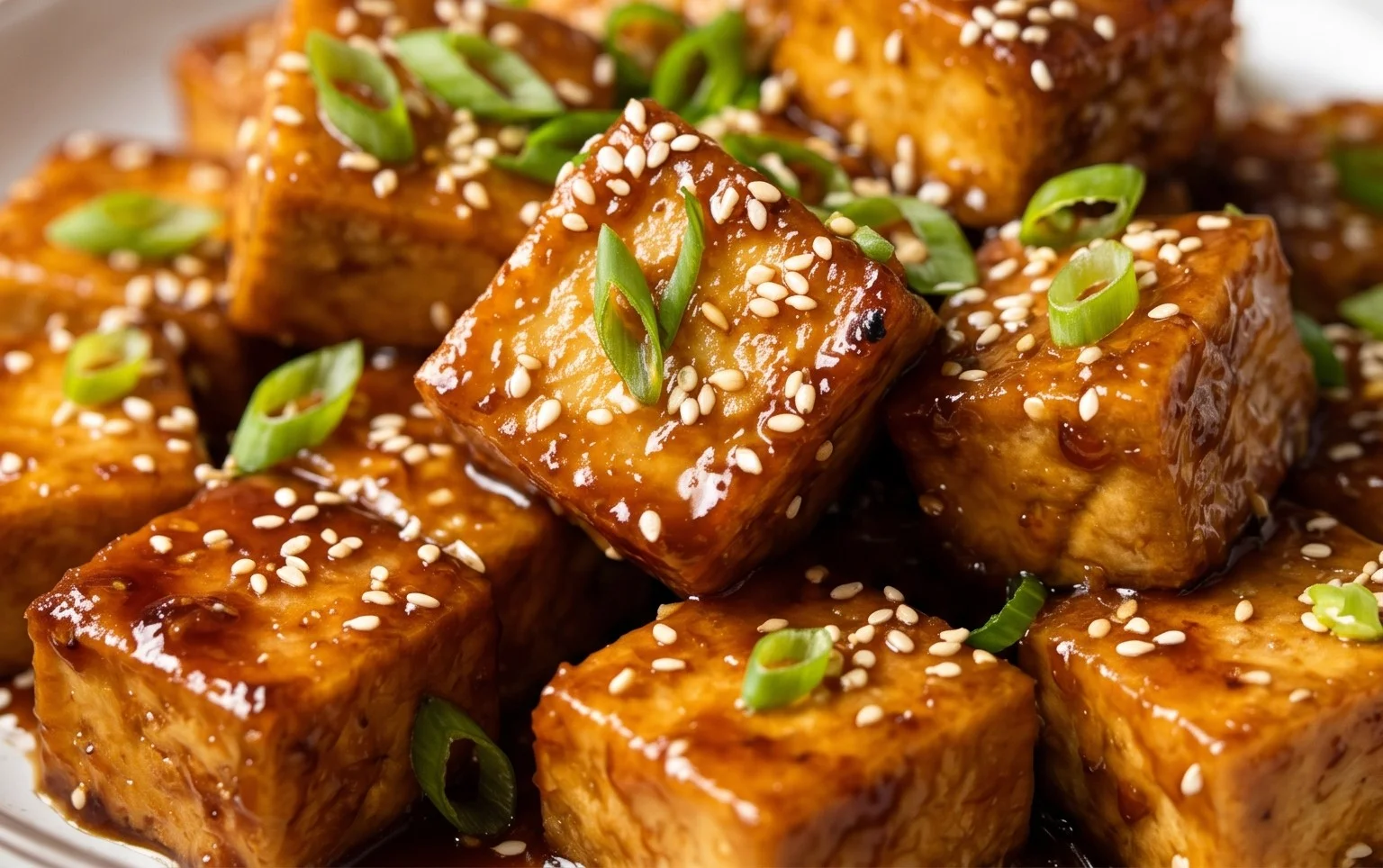 Honey Garlic Tofu