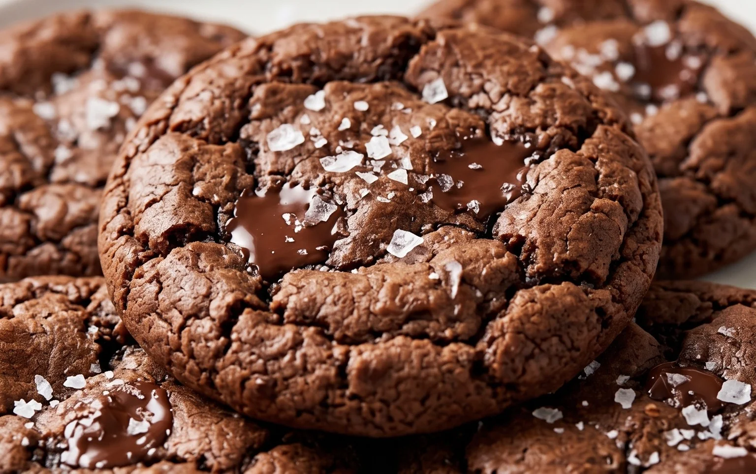 Salted Brownie Cookies