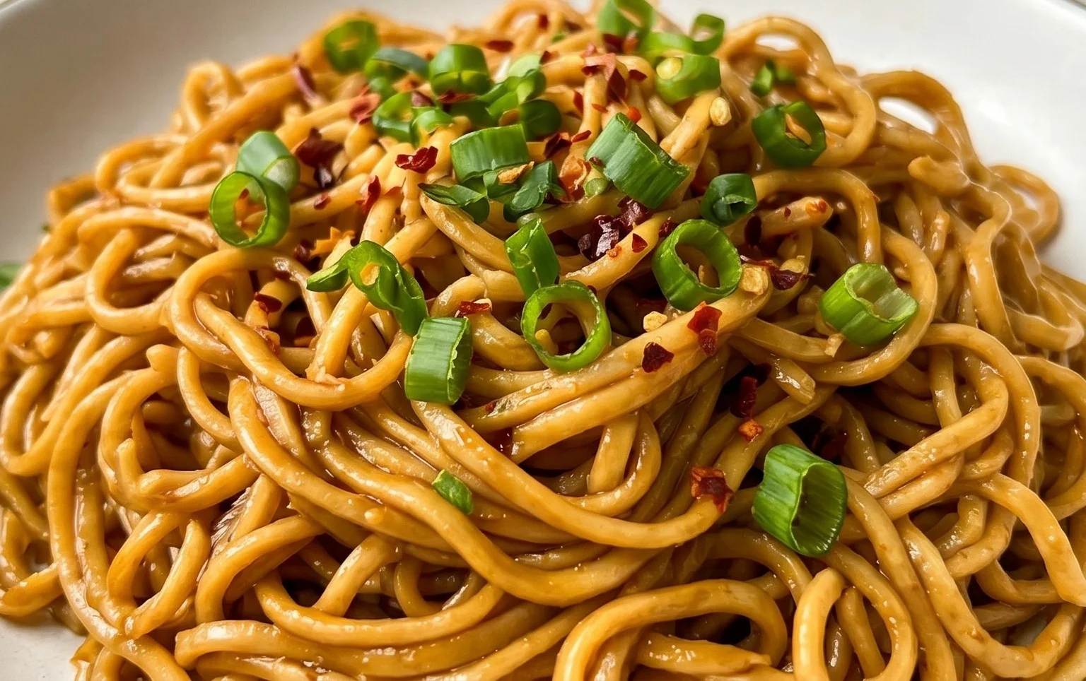 Easy Saucy Ramen Noodles