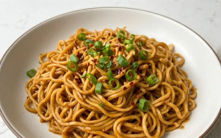 Easy Saucy Ramen Noodles