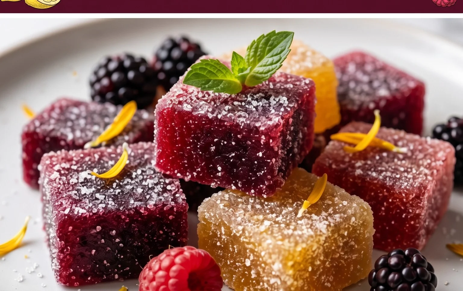 Homemade Pâtes de Fruits (no corn syrup)