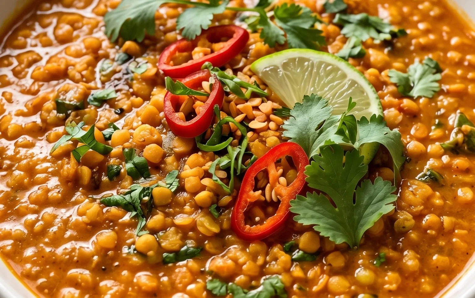Spicy Red Lentil Curry