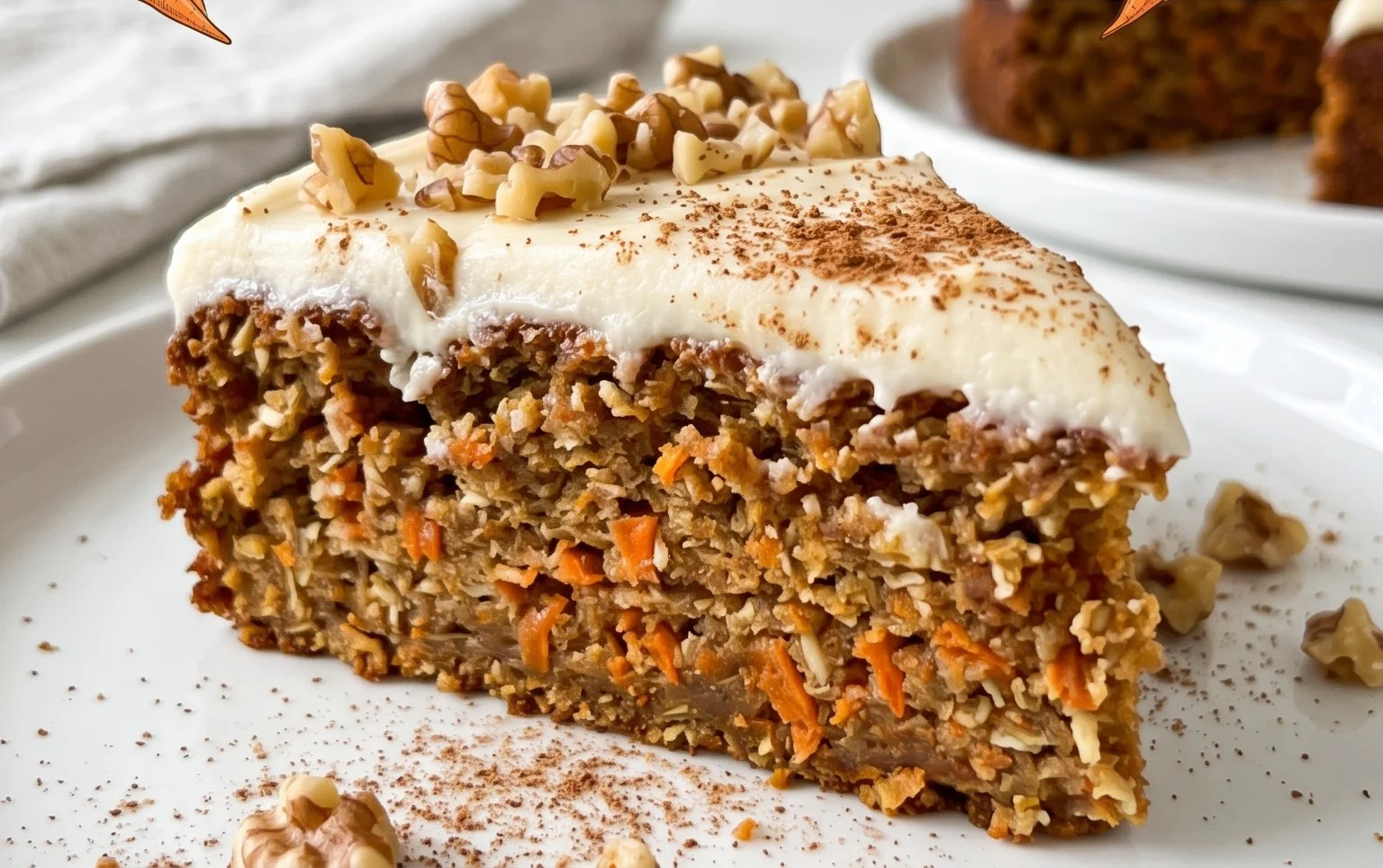 Easy Flourless Oatmeal Carrot Cake Recipe