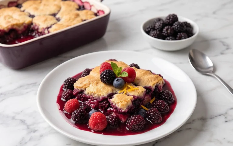 The Pioneer Women's Blackberry Cobbler