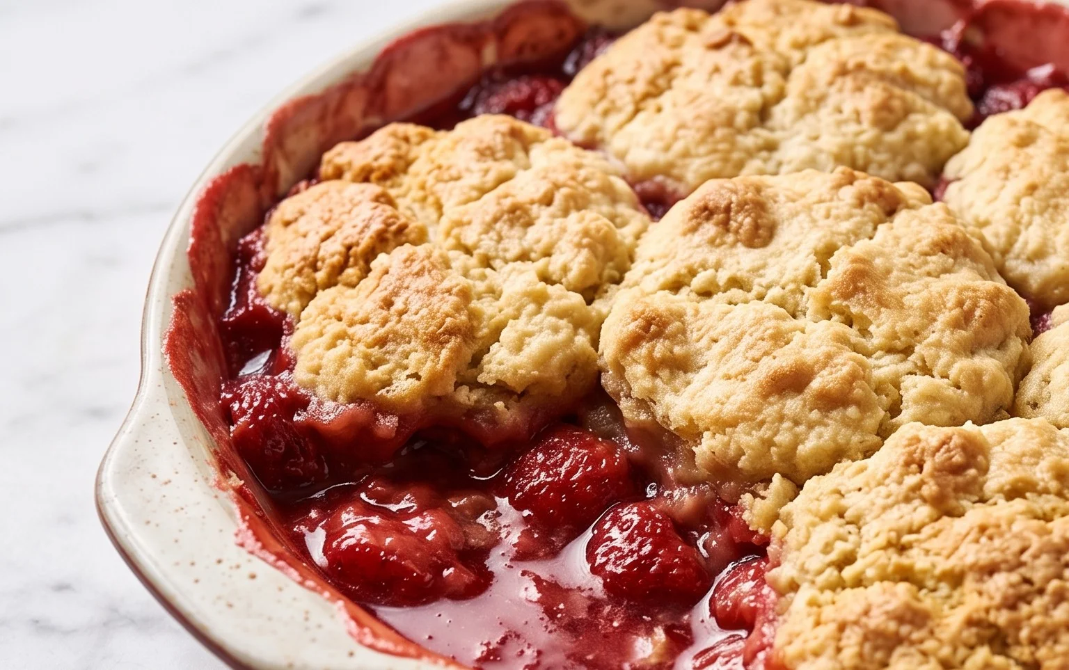 Strawberry Cobbler