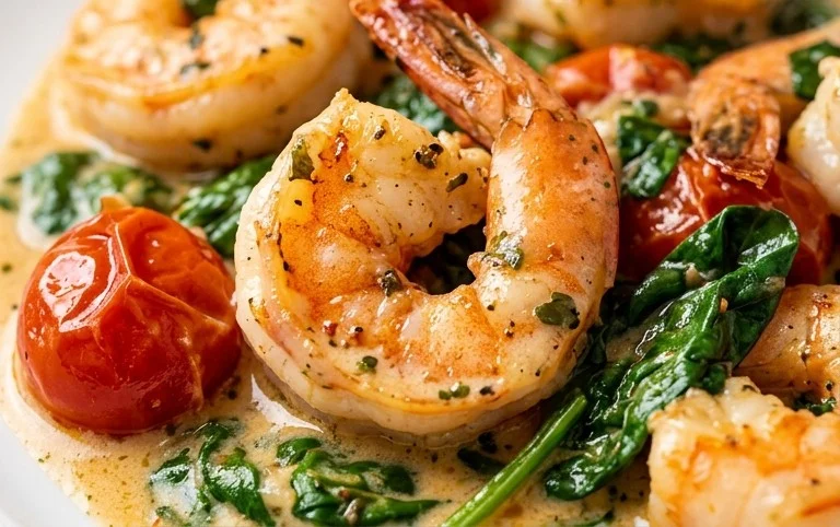 Tuscan Shrimp (One-Pan, 30-Minute Dinner)
