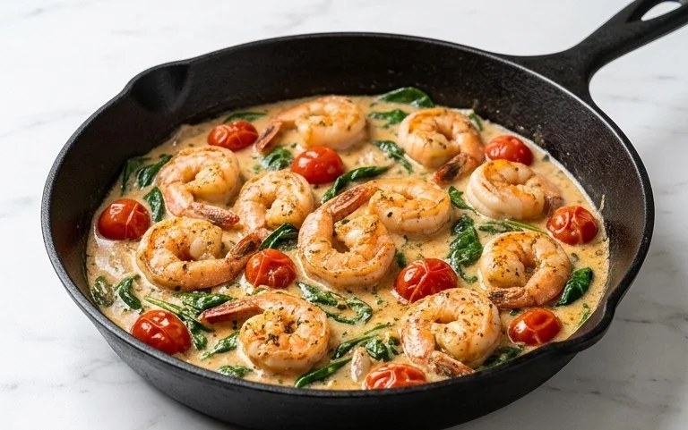 Tuscan Shrimp (One-Pan, 30-Minute Dinner)