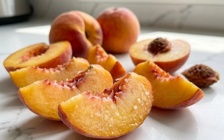 Freezing Peaches, How to Easily Freeze Peaches