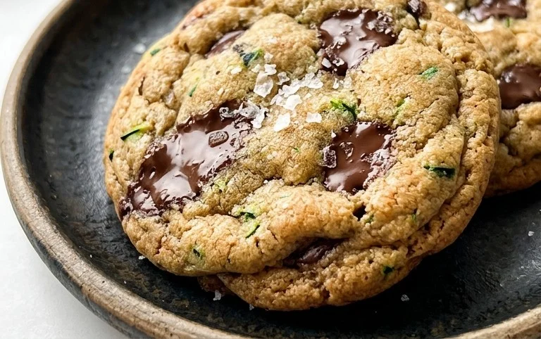 Zucchini Chocolate Chip Cookies