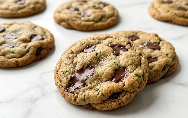 Zucchini Chocolate Chip Cookies