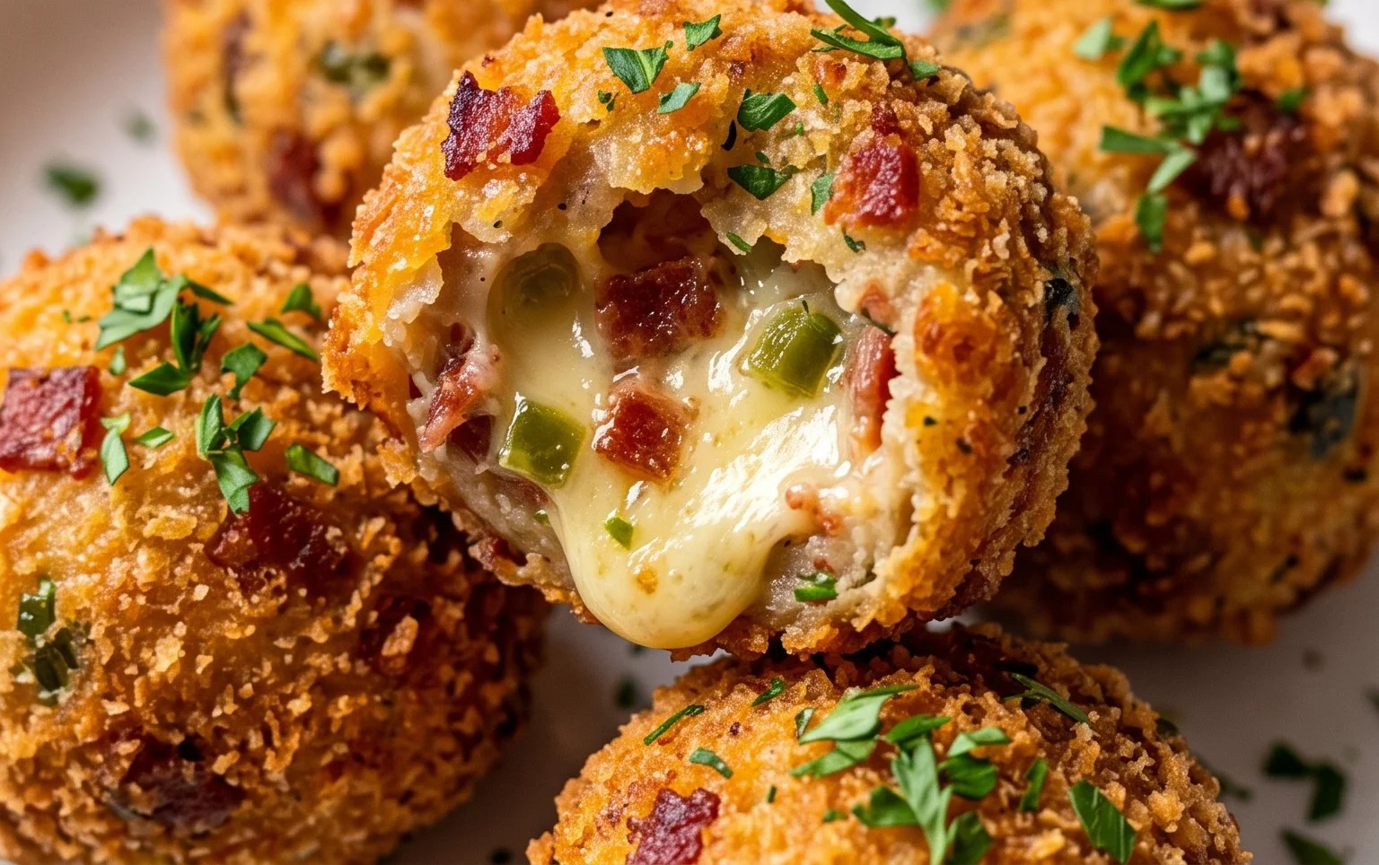Beef Bacon Jalapeño Popper Cheese Balls