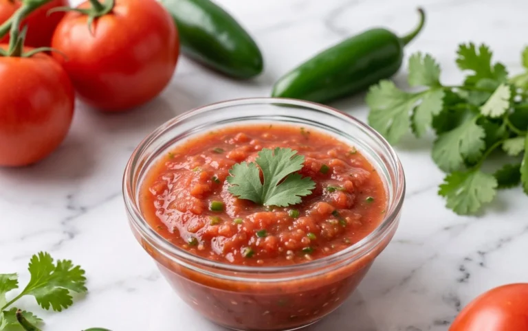 Blender Salsa (Restaurant Style Salsa)
