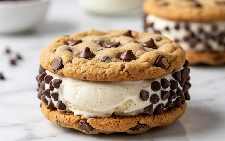Cookie Ice Cream Sandwiches (Like a Chipwich!)