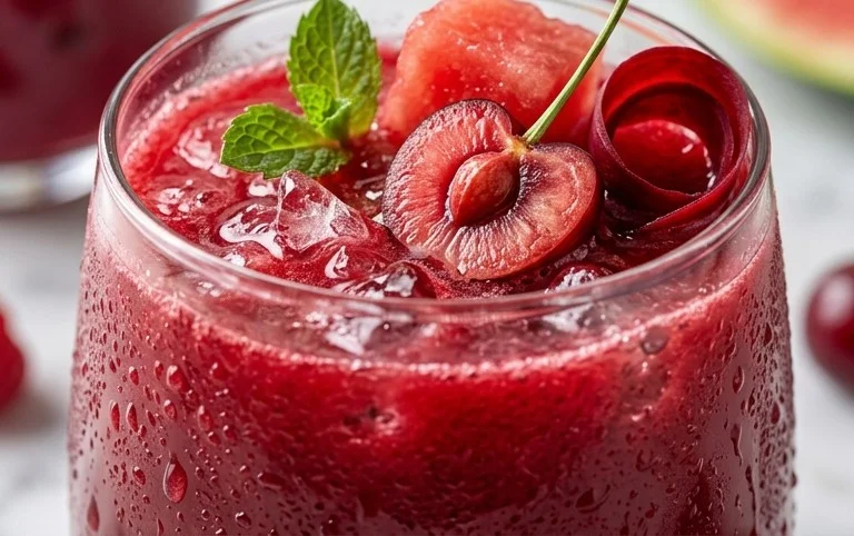 Watermelon Cherry Berry Beet Juice