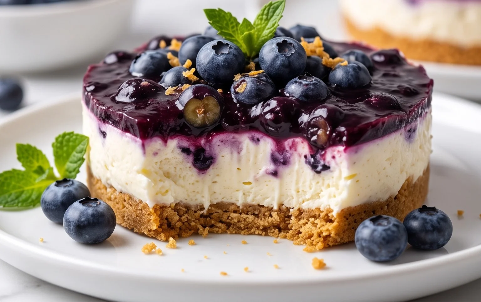 No-Bake Blueberry Yum Yum