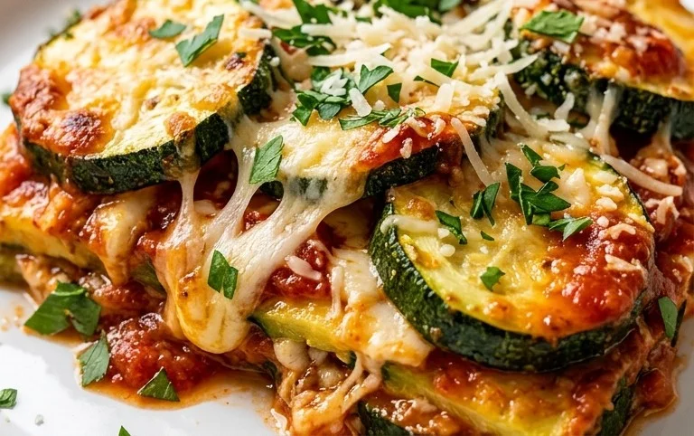 Cheesy Baked Zucchini Casserole